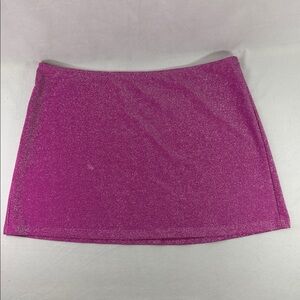 Victoria’s Secret Pink Barbiecore Glitter Pink Metallic Skirt